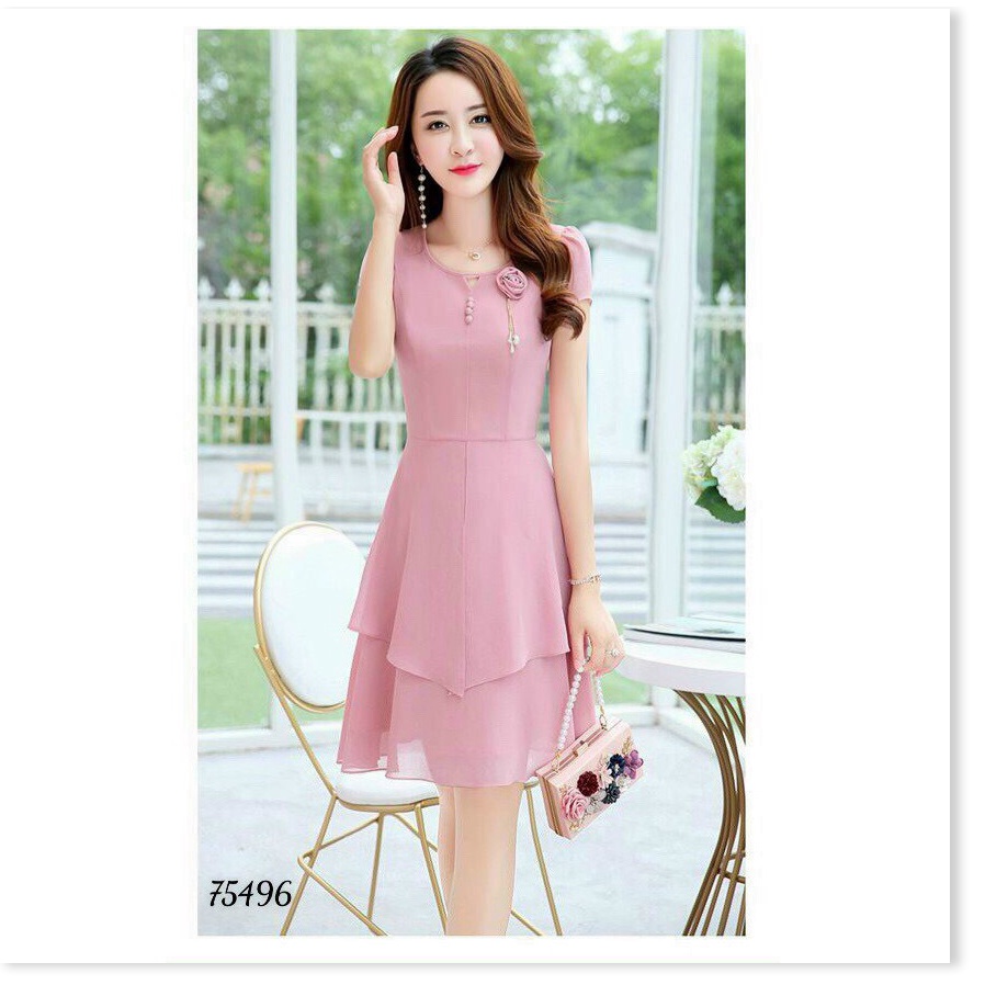 ĐẦM XÒE DỰ TIỆC XINH XẮN , SANG TRỌNG . TÔN DÁNG CHO CHỊ EM KME FASHION