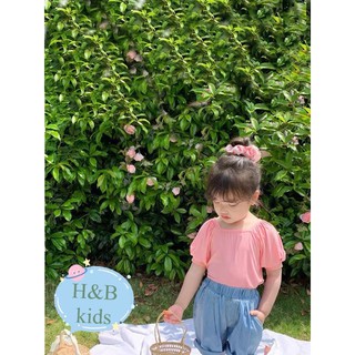 áo tay bồng hb kid cho bé
