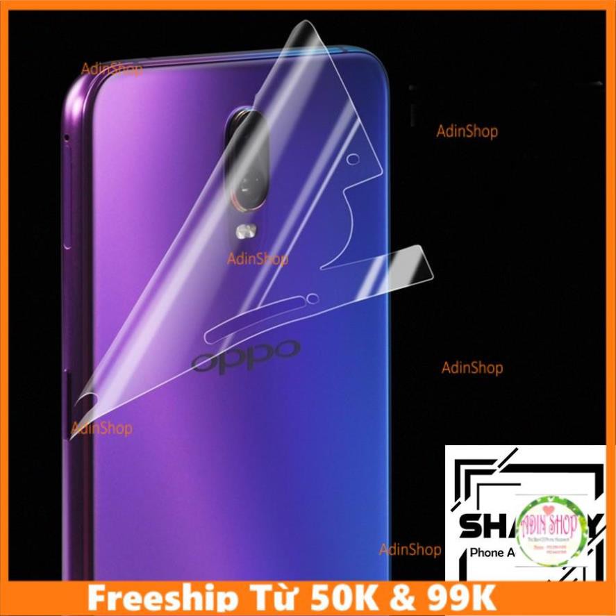 Skin Dán PPF Trong Suốt OPPO R17 Full Viền chống trầy tự phục hồi vết thương[Adinshop]