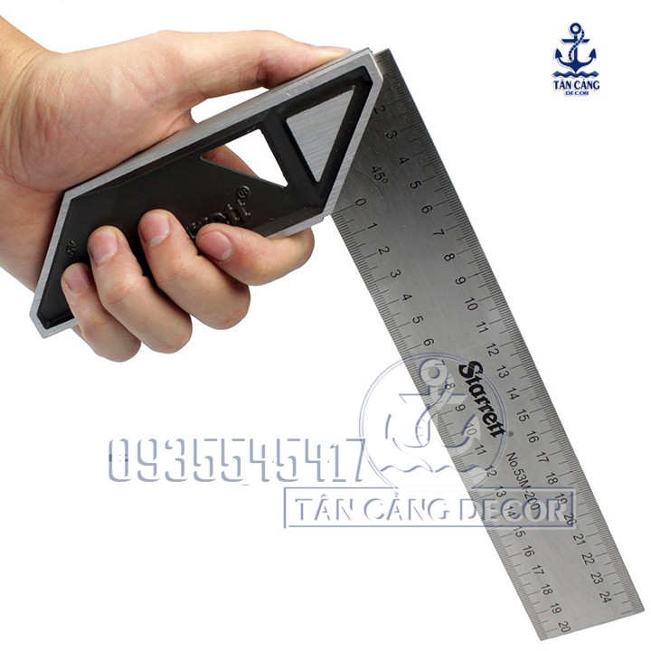 Thước Đo Vuông Cao Cấp Starrett 30 cm