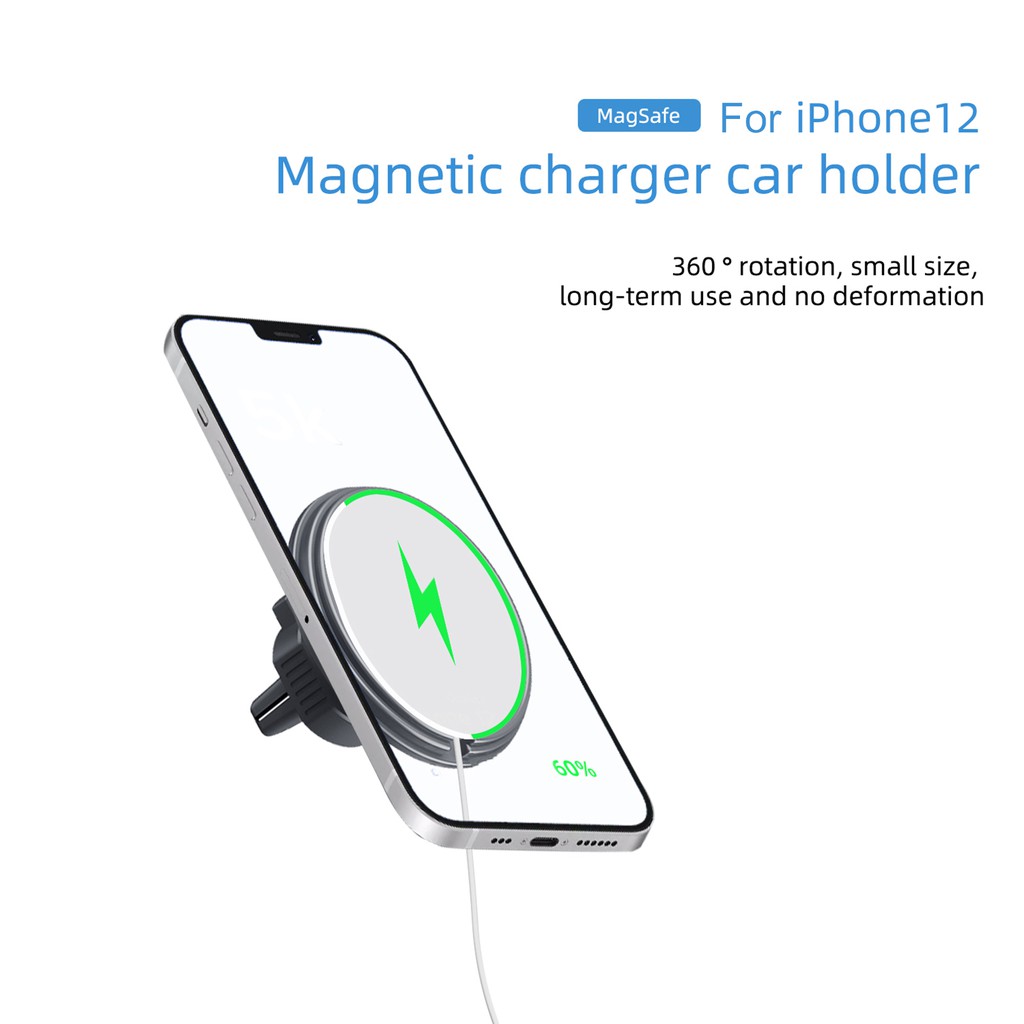 Giá đỡ điện thoại gắn xe hơi cho Iphone 12 Magsafe | BigBuy360 - bigbuy360.vn