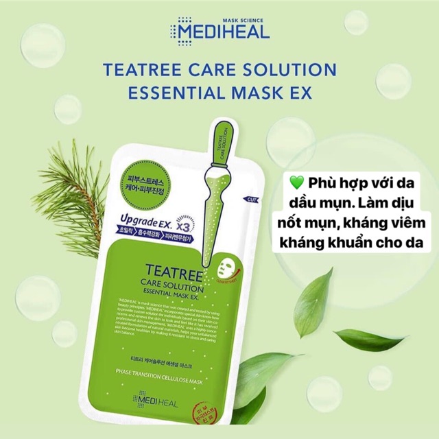 Mặt nạ Mediheal Ampoule Mask | Thế Giới Skin Care