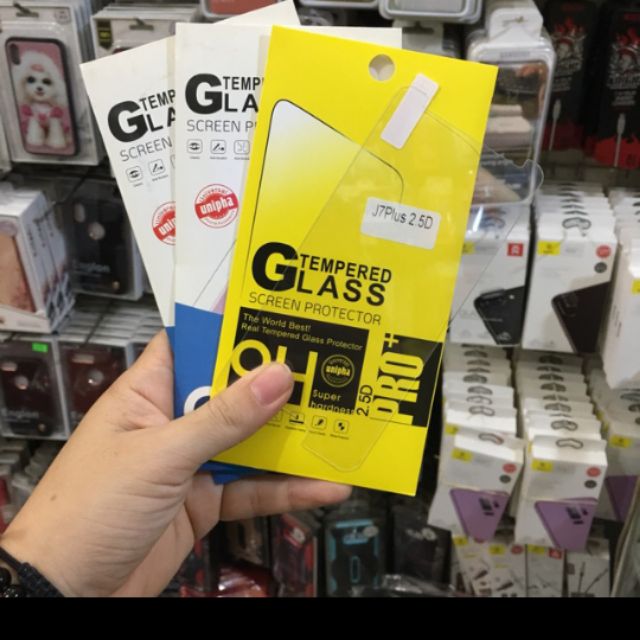 Combo bộ 3 kính Galaxy J7 Plus