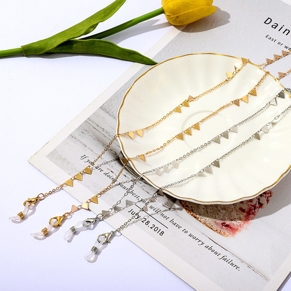 Dây đeo mắt kính chất liệu kim loại nhiều màu sắc thời trang