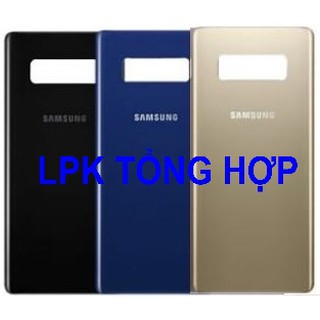 NẮP LƯNG SAMSUNG NOTE 8 MÀU ĐEN