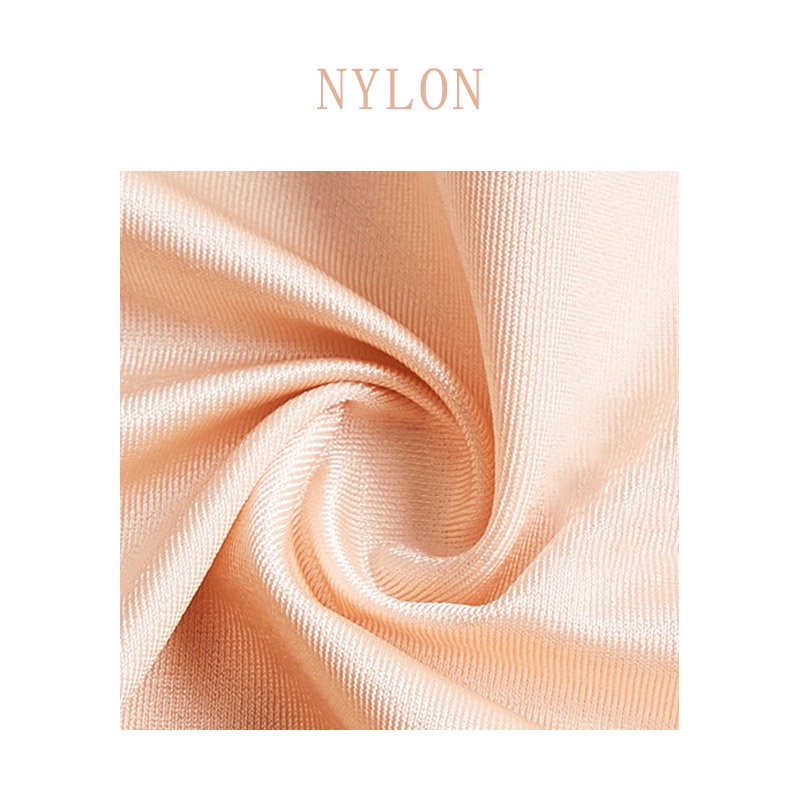 AOFEIQIKE AOFEIQIKE Quần Lót Lụa Phối Ren Màu Trơn Trong Suốt Không Đường May Quyến Rũ Dành Cho Nữ