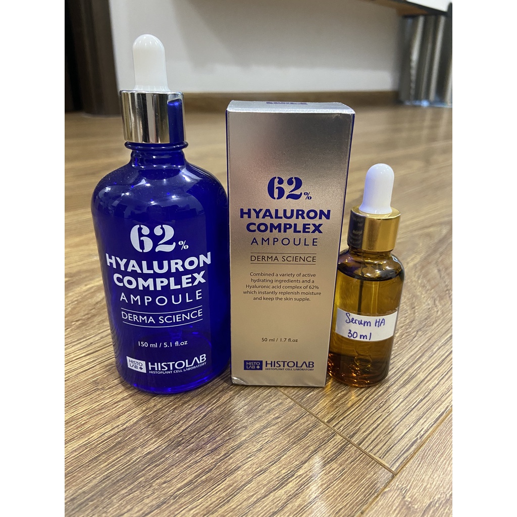 [HISTOLAB] TINH CHẤT CẤP ẨM, PHỤC HỒI DA - HYALURON COMPLEX AMPOULE 62%