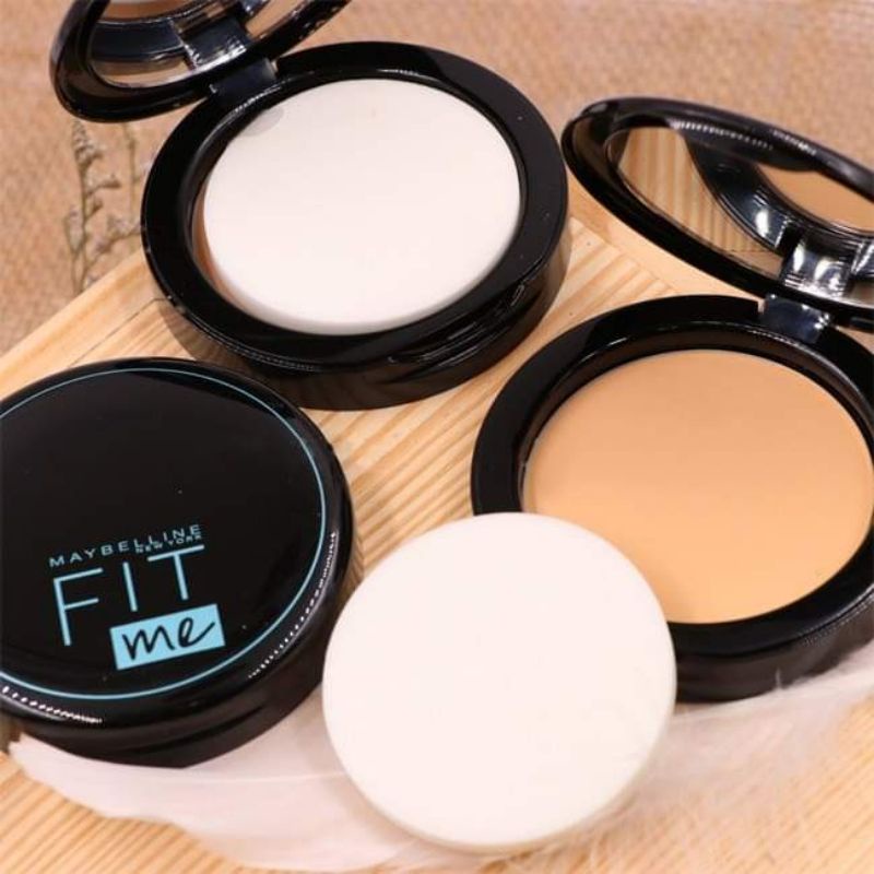 Phấn phủ Kiềm Dầu Chống Nắng 12H Mịn Lì Lâu Trôi Fit Me