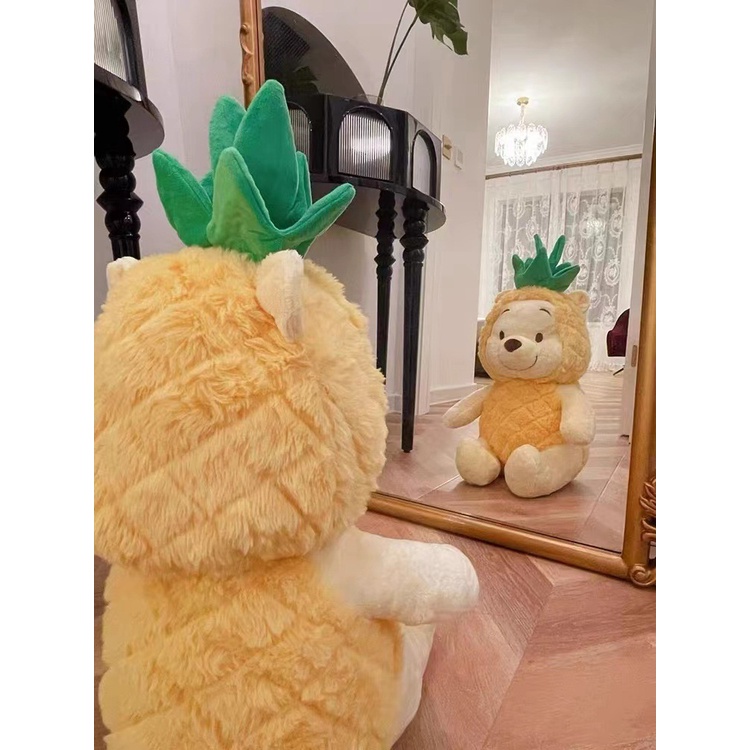 Gấu bông Pooh dứa dễ thương kích thước 30/50cm NEOCI