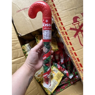 Kẹo Gậy Hersheys Kisses chocolate Christmas candy cane