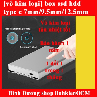 Box ssd type c 7.5m/9.5mm/12.5mm