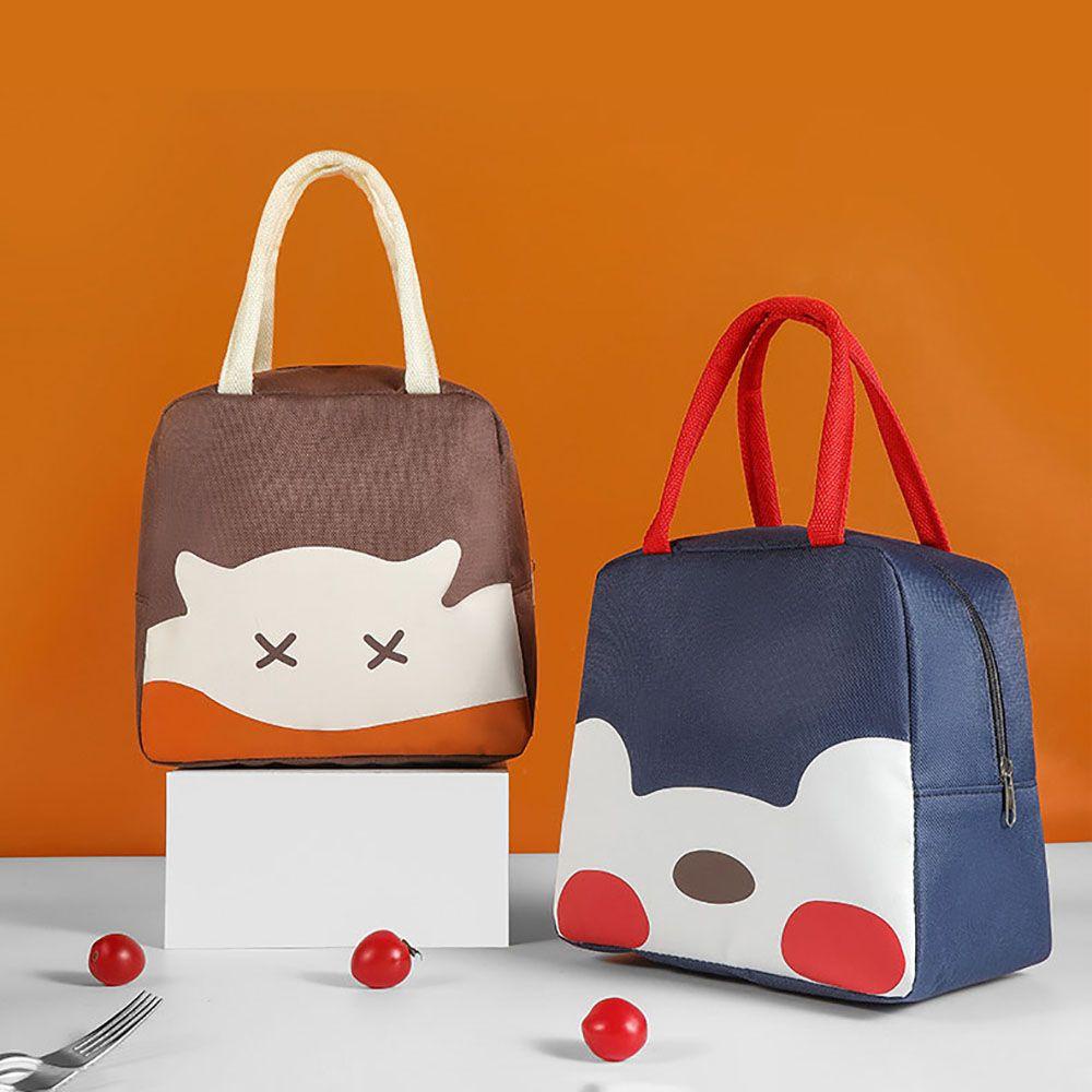 Túi Đựng Thức Ăn Trưa Giữ Nhiệt Chống Thấm Nước Di Động Tiện Dụng Cho Người Lớn Và Trẻ Em