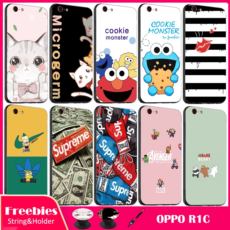 Ốp Lưng Có Dây Đeo Và Giá Đỡ Kiểu Dáng Thời Trang Cho Điện Thoại OPPO R1C/R8207/R1X