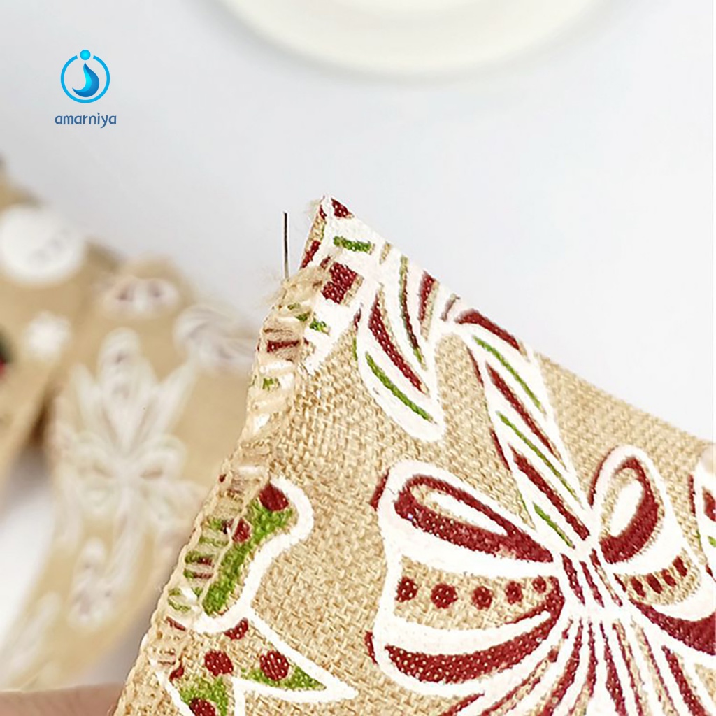 1 Cuộn Ruy Băng Trang Trí Cây Thông Noel