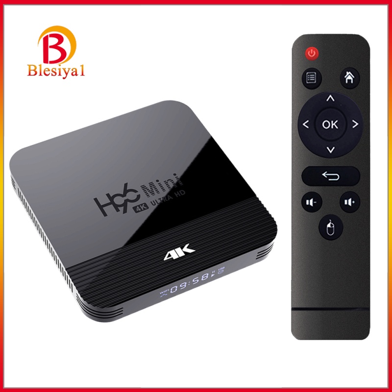 [BLESIYA1] TV Box Android 9.0 H96 Mini H8 RK3228A 2.4G/5G WIFI Set Top Box 2+16GB UK