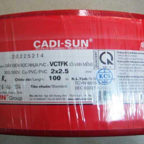 DÂY ĐIỆN ĐÔI HUYNHKHANH CÓ CÁC LOẠI