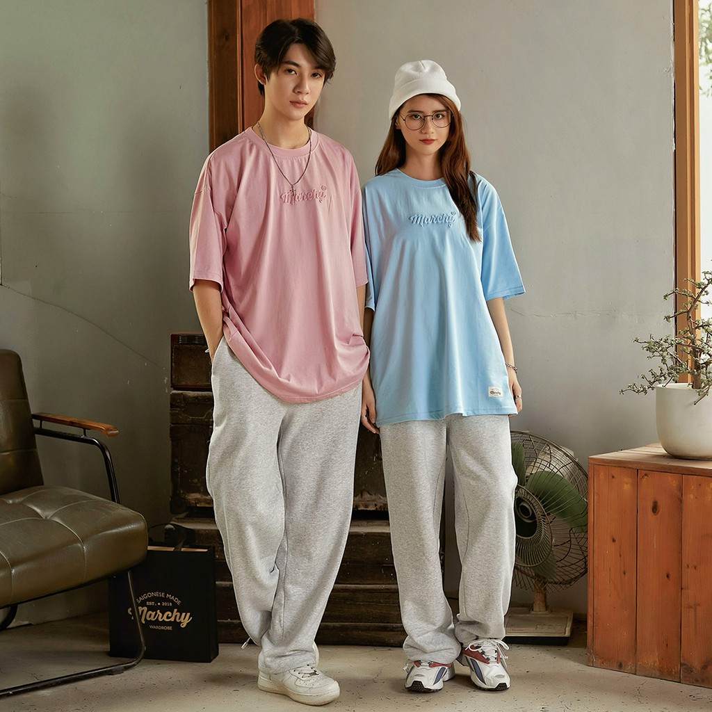 MARCHY - Embossed Tee - Áo dập nổi