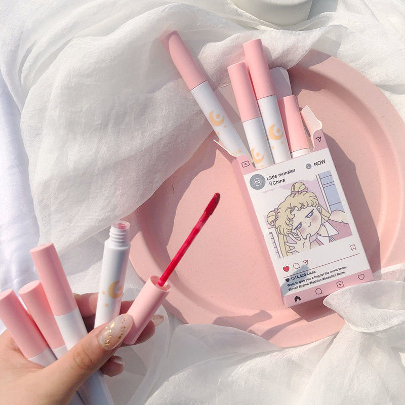 (Hàng Mới Về) Set 8 Son Kem Lì Mượt Như Nhung Cho Nữ Sinh | BigBuy360 - bigbuy360.vn