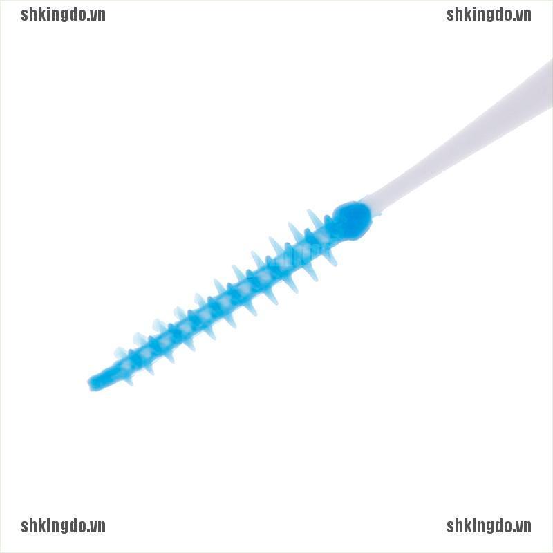 Hộp 40 bàn chải vệ sinh kẽ răng 0.7mm