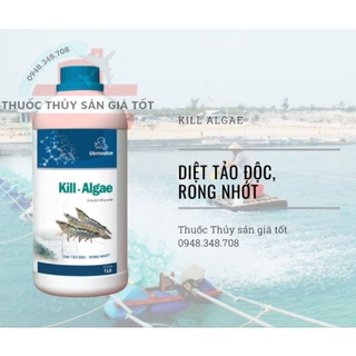 Kill algae_diệt rong tảo trong nước ao nuôi tôm