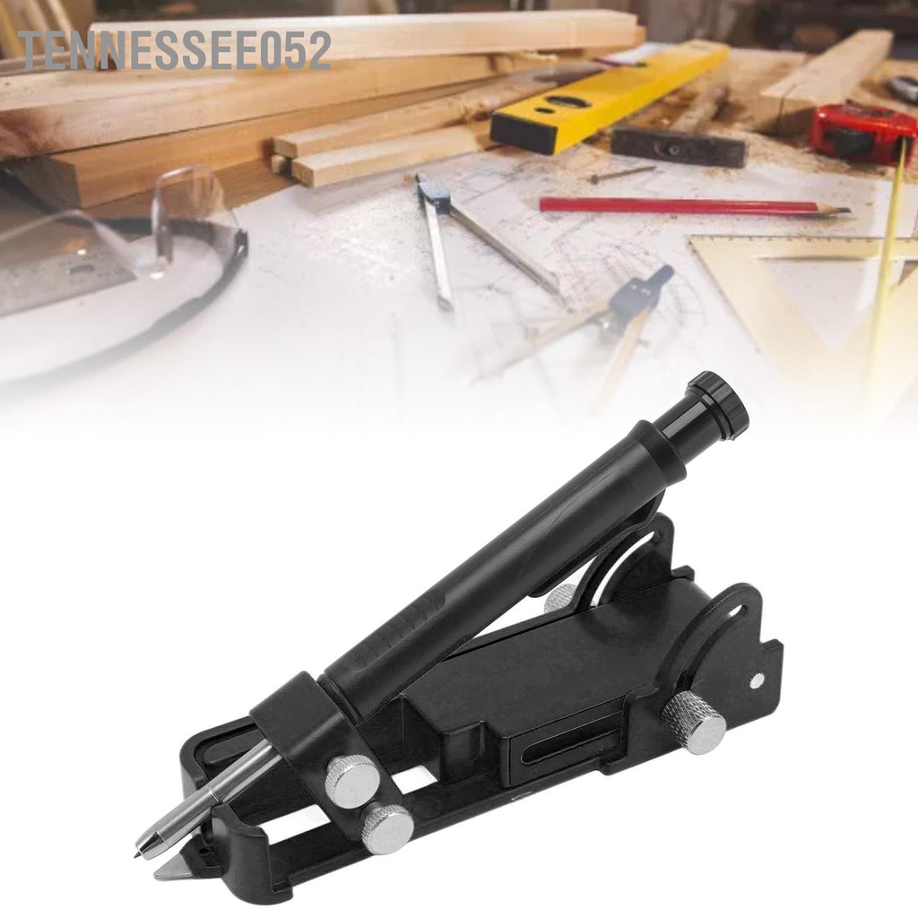 Tennessee052 Đa chức năng Công cụ vẽ nguệch ngoạc Xây dựng Bút chì Hợp kim nhôm Máy đo đánh dấu chế biến gỗ DIY