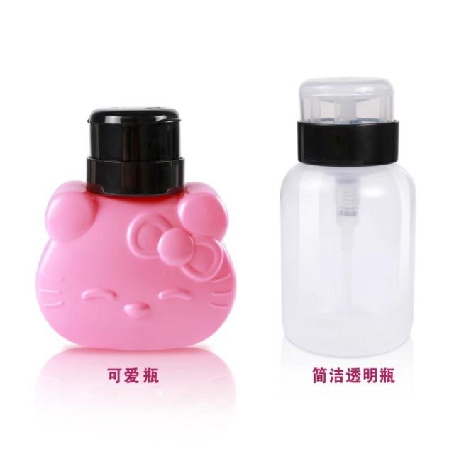 Bình aceton Hello kitty