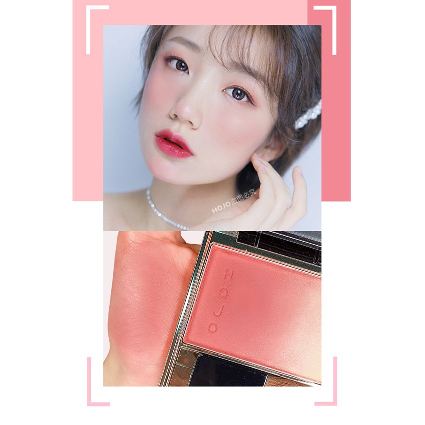 Má hồng HOJO TENDER BLUSH dạng loang, trang điểm tự nhiên kèm cọ | BigBuy360 - bigbuy360.vn