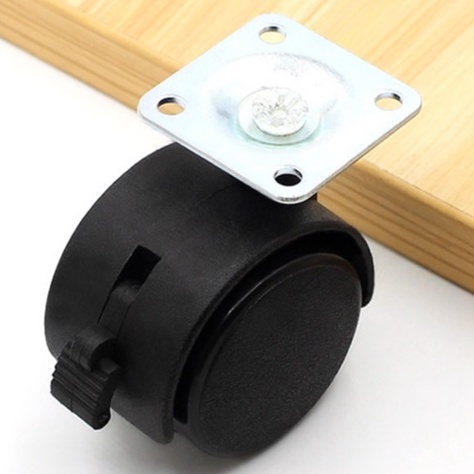 20 Bánh xe nhựa xoay 360 chạy êm, bền chắc