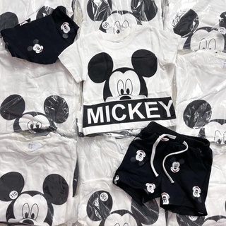 Set Micky kèm yếm HM xuất bé trai