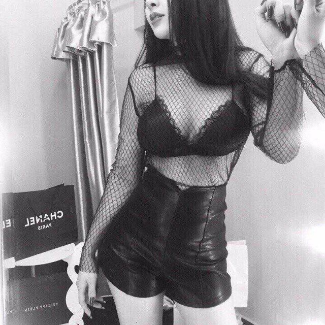 áo Bra phi lụa bóng viền ren điệu đà sexy 265