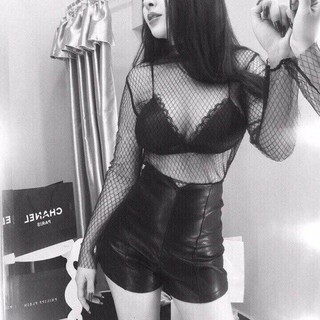 áo Bra phi lụa bóng viền ren điệu đà sexy 265