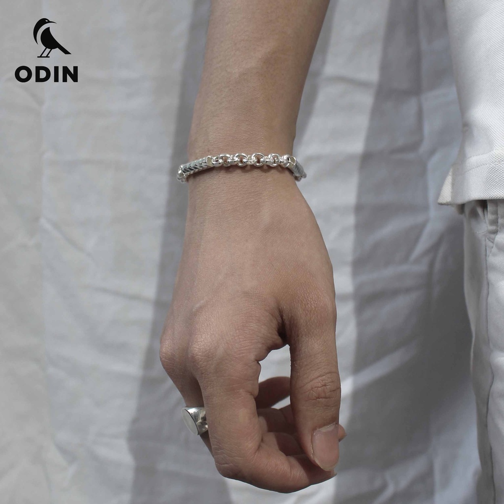 Vòng tay Cane Bạc S925 đốt trúc phong cách cổ điển &amp; thanh lịch - Tặng kèm NƯỚC RỬA BẠC