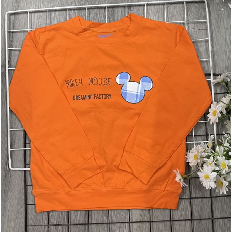 {8-18kg} Áo dài tay thu đông  bé trai/bé gái size nhí (chất cotton chính phẩm)