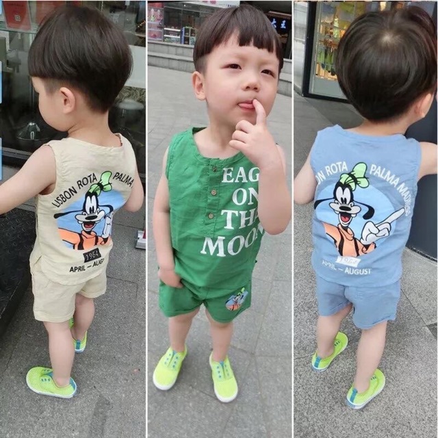 Bộ vịt Donal cho bé từ 8-20kg