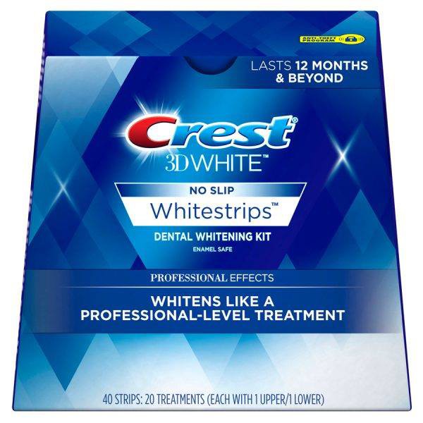 MIẾNG DÁN TRẮNG RĂNG CREST - 3D WHITE 40 STRIPS 20 TREATMENTS CHÍNH HÃNG - 4427