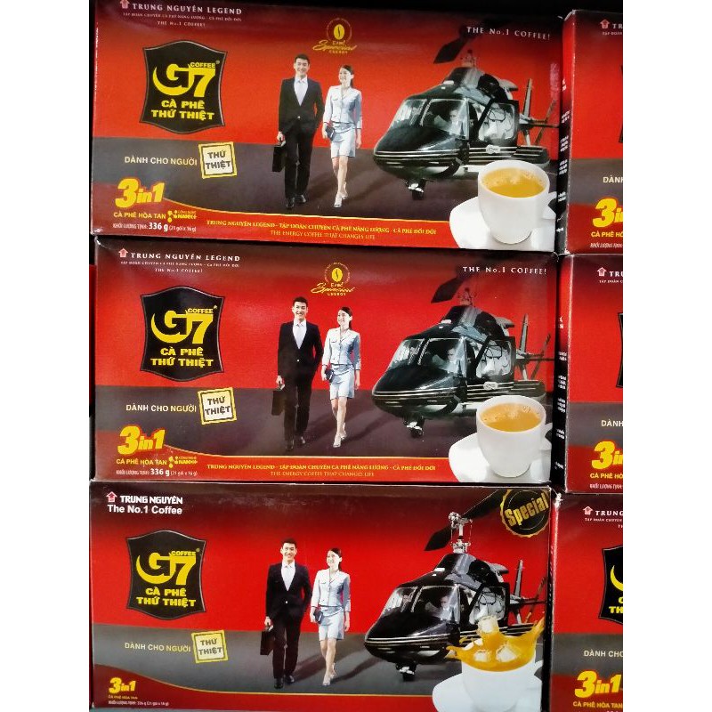 cafe G7 hoà tan 21 gói