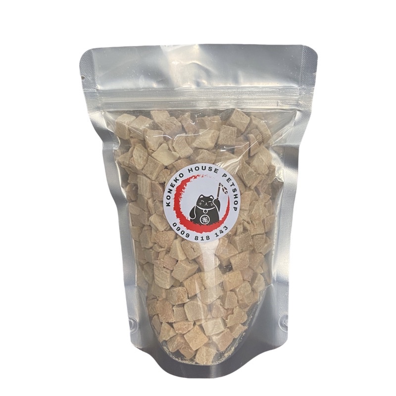 Thức ăn cho mèo - ức vịt sấy lạnh