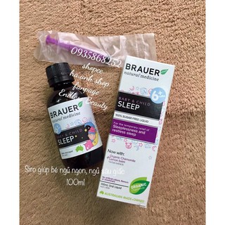 Nước dưỡng Sleep Brauer cho bé