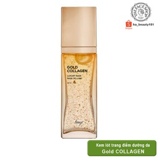 Kem Lót Trang Điểm TheFaceShop Gold Collagen Luxury Base 50ml