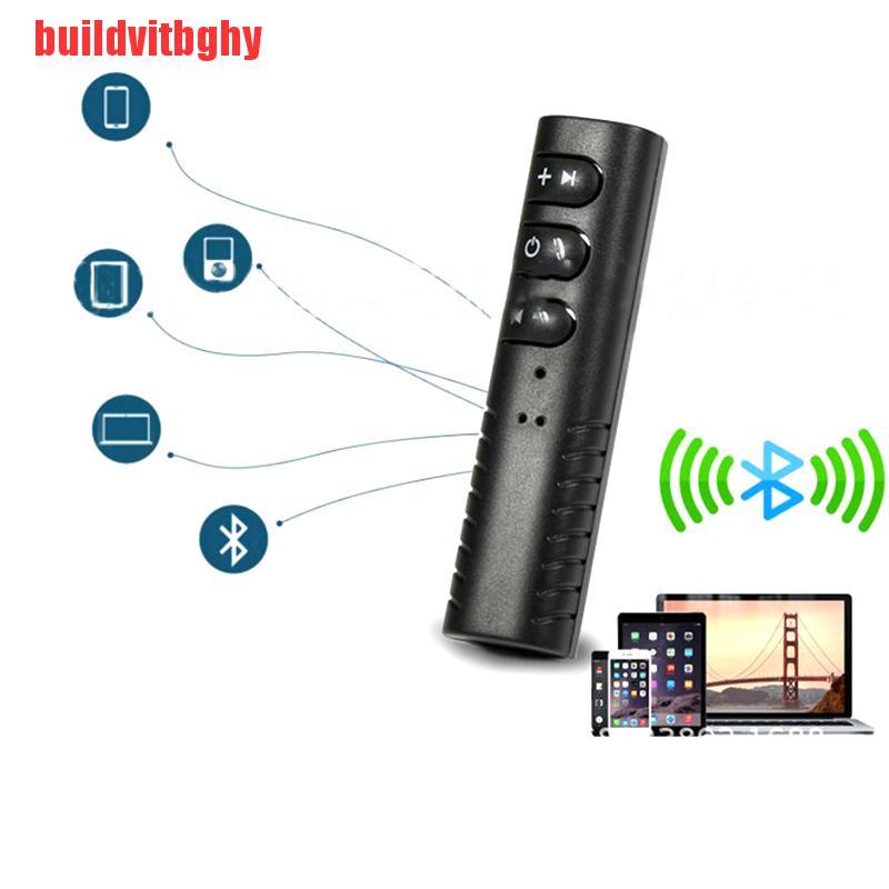 Thiết Bị Thu Tín Hiệu Âm Thanh Bluetooth Chốt Cắm 3.5mm Cho Xe Ô Tô