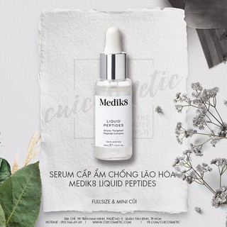 Serum cấp ẩm chống lão hóa Medik8 Liquid Peptides™ 30ml