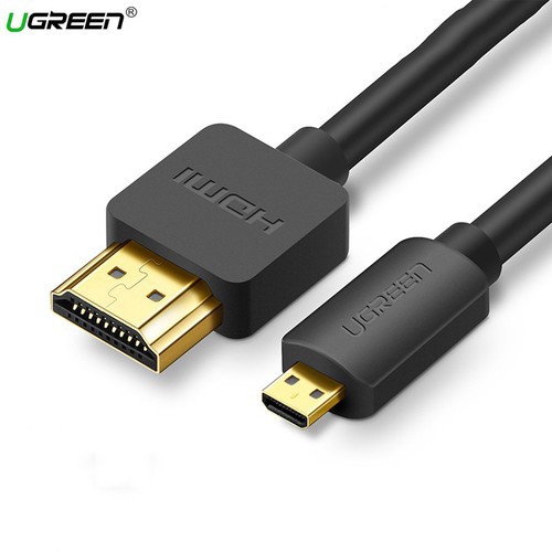 [Mã ELHACE giảm 4% đơn 300K] Cáp Chuyển Đổi Micro HDMI sang HDMI Ugreen 30104 Dài 3m - Hàng Chính Hãng