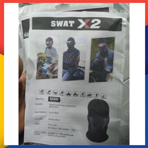 KHĂN TRÙM NINJA SWAT 2 LỚP CAO CẤP X2 ( DANH RIÊNG CHO PHƯỢT THỦ)