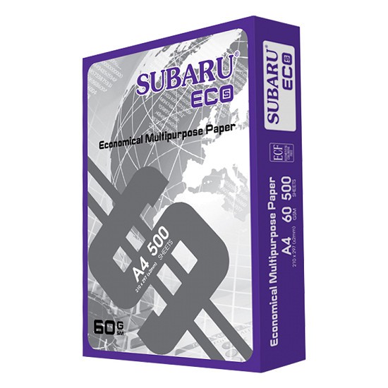 Giấy A4 Subaru 60 gsm ( 500 tờ)