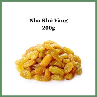200g nho khô vàng ấn độ loại 1