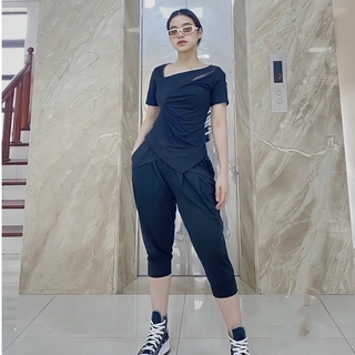 Quần Thụng Lửng Quần Joggers Cá Tính Unisex Ảnh Chụp Thật Chóe Unisex
