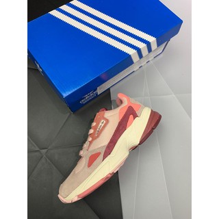 【Bắn thật】Adidas Falcon nữ màu đỏ