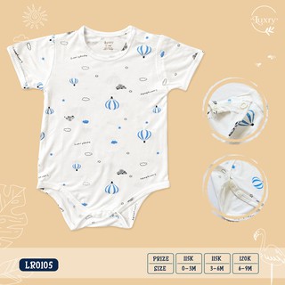 Body chip cộc tay họa tiết khí cầu Luxry