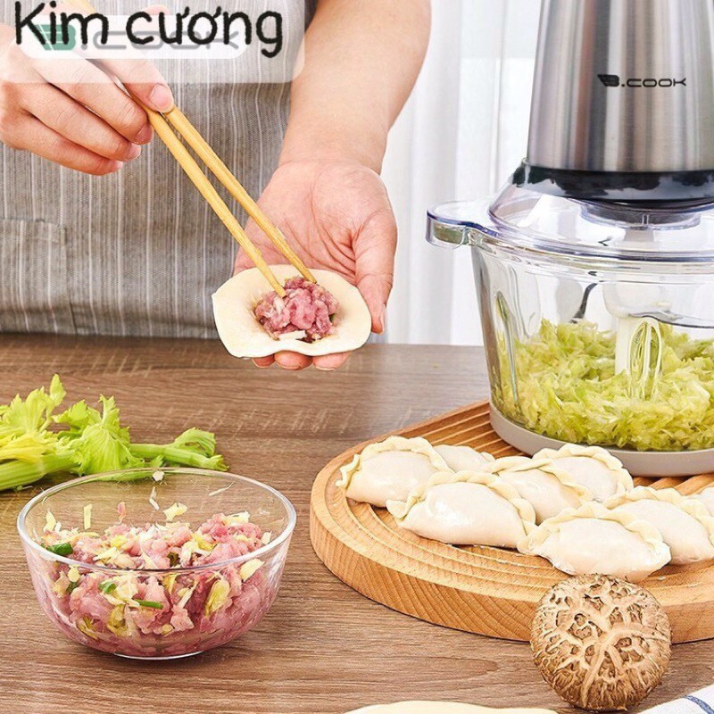 Máy xay thịt, máy xay Kim Cương Đa Năng 2L - Hàng chính hãng BH 12 tháng