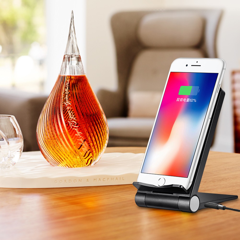 Đế Sạc Nhanh Không Dây 15w Qi Cho Iphone Xr Xs Xs Max